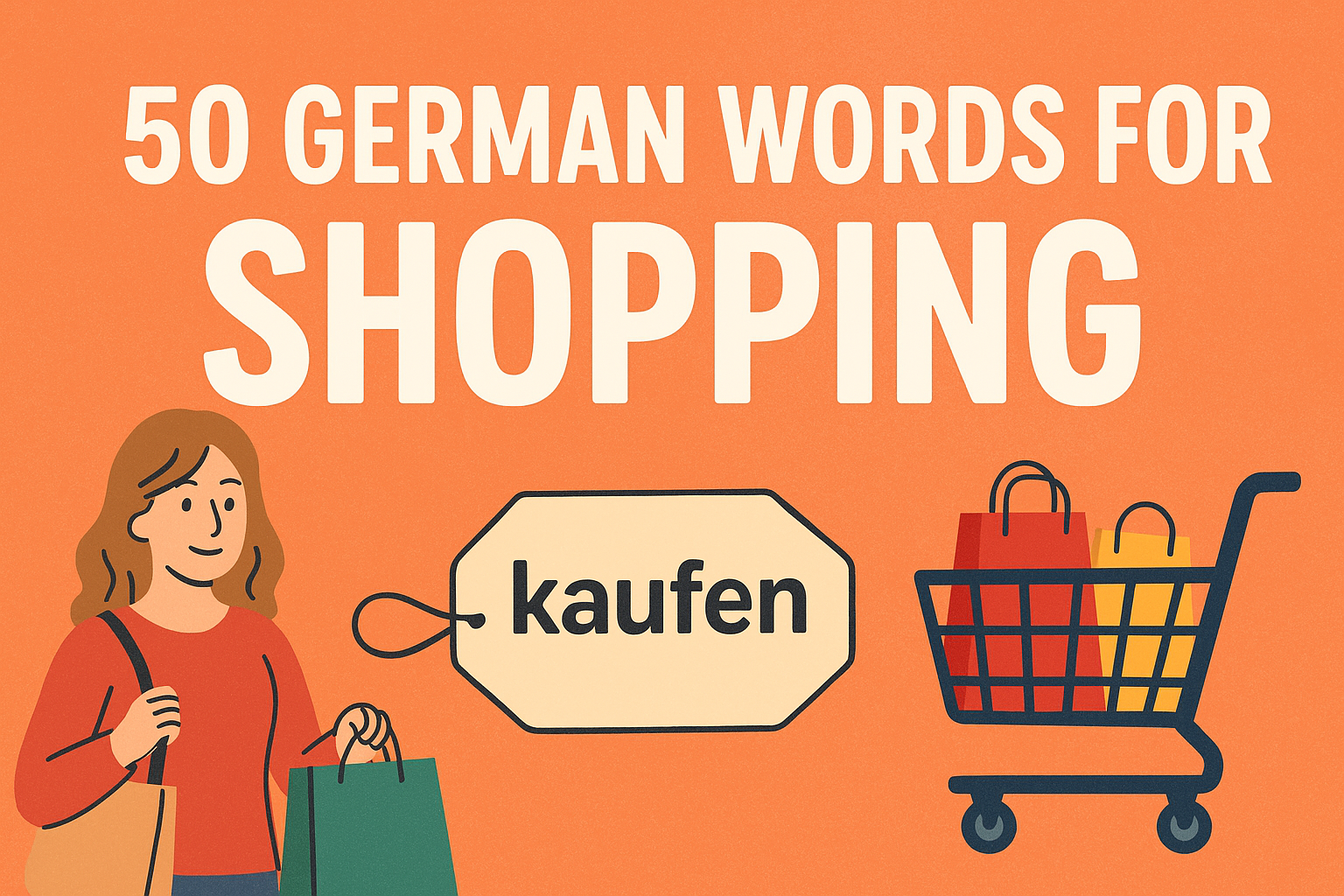 50 German Words for Shopping
