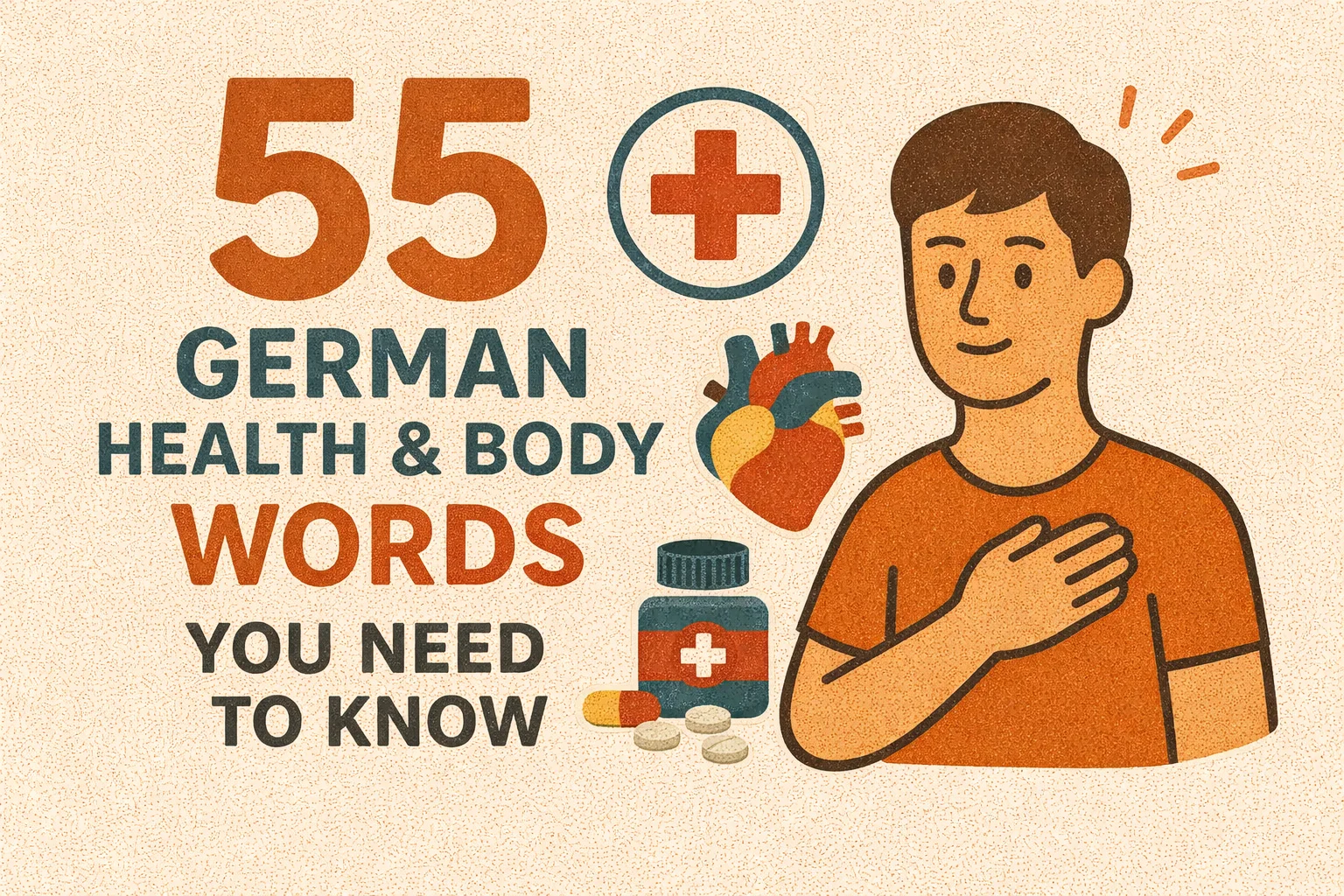 55 German Health & Body Words You Need to Know
